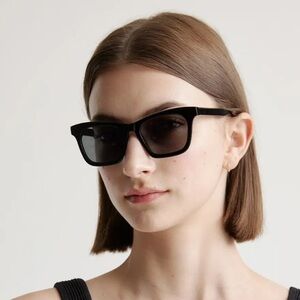 Quince Luna Black Sunglasses